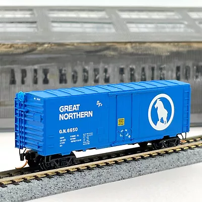 Micro-Trains 07400030 Great Northern 40 Ft Plug Door Std Boxcar GN 6650 N Scale • $15.99