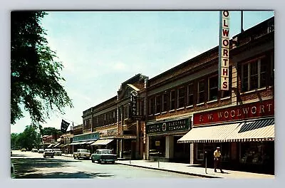 Cape Cod MA-Massachusetts Main Street Hyannis Advertising Vintage Postcard • $7.99