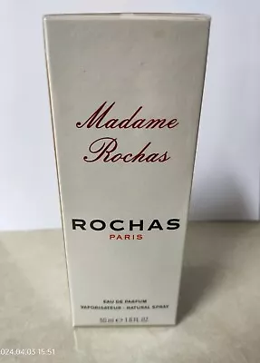 Madame Rochas Old Formula 50ml Women EDP Classic Ladies Parfum UNOPENED • £49