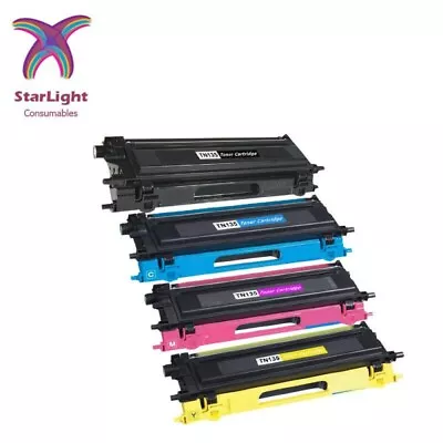 £55.99 • Buy 4 Toner TN135 Compatible With Brother DCP-9040CN DCP-9042CDN DCP-9042CN