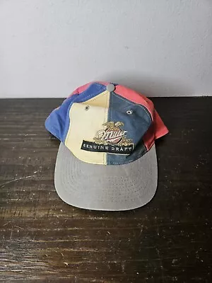 Miller Genuine Draft Vintage Snap Back Hat Multicolor • $18