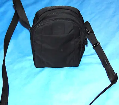 Pacsafe Crossbody Bag Metrosafe LS100 Black Travel Anti-Theft Technology • $39.99