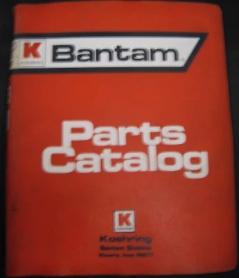 $25 • Buy Koehring Bantam T-788 Telekrane Crane Parts Catalog Manual