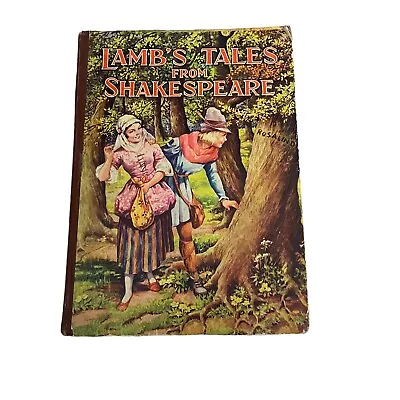 Lamb's Tales From Shakespeare By Charles & Mary Lamb Illus. Vintage Book C.1941 • £12.95