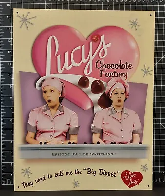 Lucy's Chocolate Factory - Vintage Metal Sign 16 X 12.5 I Love Lucy • $9.99