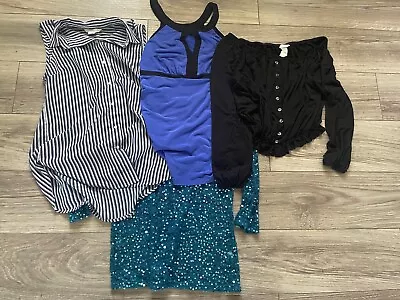 Women Juniors Lot Of 4 Spring Summer Tops Size M : H&M Sophia Vergara • $7