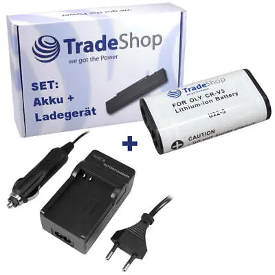 BATTERY + CHARGER For Olympus C2100UZ C211 C21T C-220 C-2 C-3000 C-300 C-3020 • £20.02