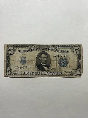 Five Dollar Silver Certificate. 5 Dollar Silver Certificate. Old US Money 💰 • $16.80