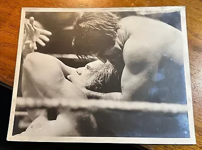 Vintage Type 1 Original BRUNO Chokehold Wrestling Photo B/W 8X10 By Pat Celi • $40