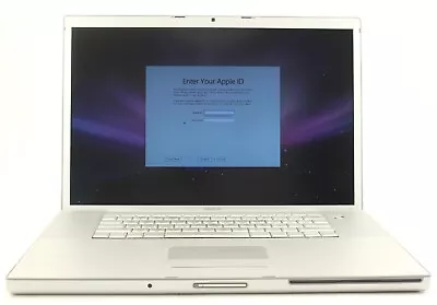 2006 Apple 17  MacBook Pro 2GB RAM 2.33GHz Intel Core 2 Duo 160GB HDD 510529 • $62.95