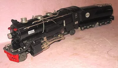 RARE 263E MTH Tinplate NYC Engine Traditional W/Air Whistle Tender Black+Nickel • $569