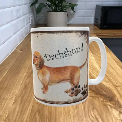 Dachshund Dog 11oz Coffee Mug My Dog's Bedtime Prayer Theme 39DRMUG • £7.25