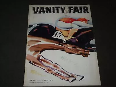 1935 Sept Vanity Fair Magazine - Loretta Young - 2 Covarrubias Illus. - F 465 • $120