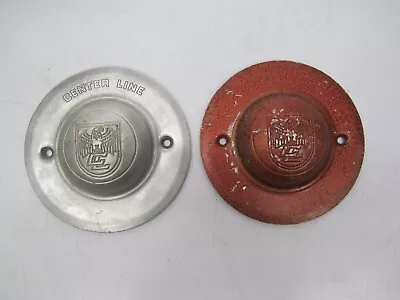 $69.95 • Buy 2 Vtg Aluminum Center Line Centerline CL Eagle Center Rim Wheel Caps Cover 7 