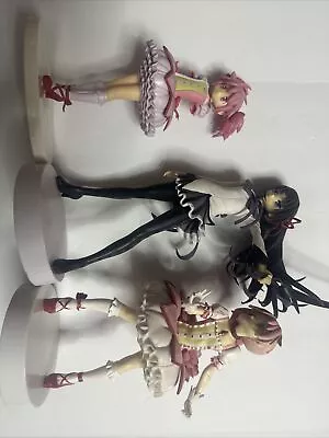 Puella Magi Madoka Magica SQ Figure Madoka Homura Mami Banpresto Prize Lot 3 👀 • $75