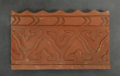 AET Vintage Terra Cotta Unglazed Border Tile American Encaustic  • $45