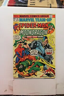 MARVEL TEAM-UP #44 (1976) Moondragon Dr. Doom Bill Mantlo Gil Kane Marvel • $3.99
