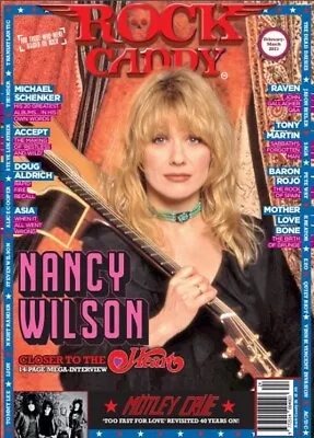 Rock Candy - Issue 24 - Motley Crue Nancy Wilson (30747) • £9.50