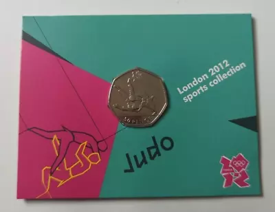 Royal Mint Olympic 50p Fifty Pence  Coin Brilliant Uncirculated - Judo • £20