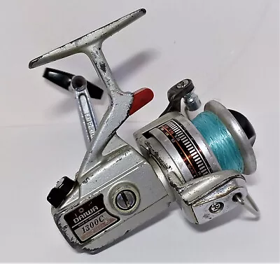 DAIWA 1300 C Ball Bearing Spinning Fishing Reel 1:4.9 Gear Made In Korea • $24.60