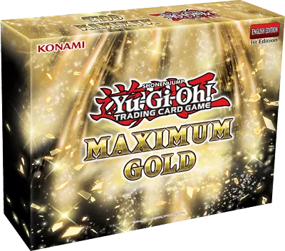 Yugioh Maximum Gold Singles • $0.72