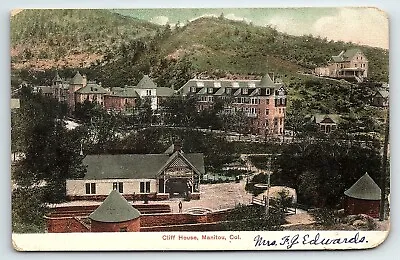 1905 Manitou Springs Colorado The Cliff House Pikes Peak Early Postcard P2772 • $29.24