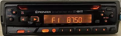 Retro Pioneer DEH-345R Car CD RDS Radio Player 4x35W / Red Display / Tested • $118.26