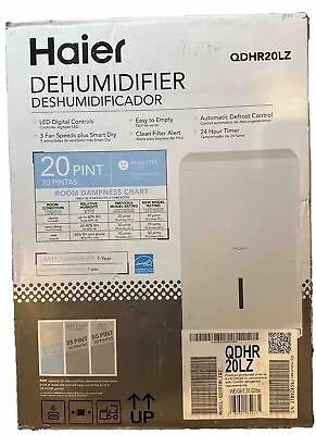 Haier Portable Dehumidifier | 20 Pint | Perfect For Bedroom Basement & Garage... • $105