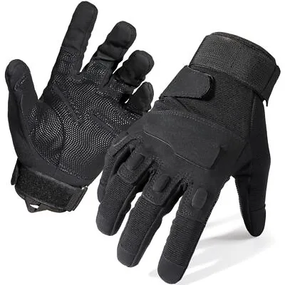 Tactical Gloves Army SWAT Military Combat Hunting Shooting Duty Gear Full Finger • $11.99