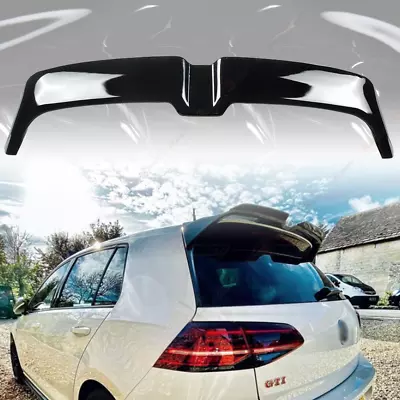 $100.79 • Buy For VW Volkswagen GOLF Mk7 GTI & R 15+ Gloss Black Rear Trunk Wing Lip Spoiler