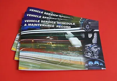 5 Premium Vehicle Service Book Blank History Book Maintenance Record Replacement • £5.99