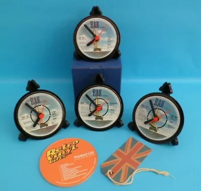 Upcycled DESK CLOCKS Made Using Original Vinyl Records Ft MUD (Band) Ft Les Gray • £19.85