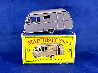 Matchbox Lesney 23c Bluebird Dauphine Caravan - Mib • $4.99