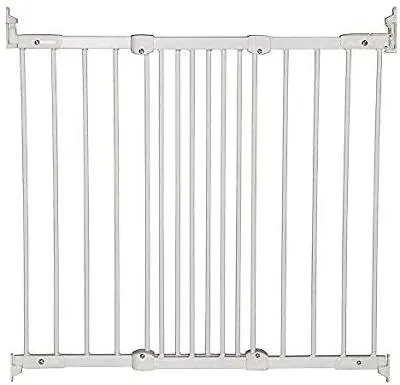 BabyDan Super Flexi Fit Extending Metal Safety Gate (White) • £50.97