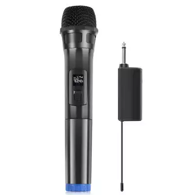 PULUZ UHF Wireless Dynamic Microphone With LED Display 6.35mm Transmitter(Black • £15.99