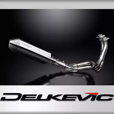 KAWASAKI KLE650 VERSYS 2007-14 FULL EXHAUST 320mm STAINLESS TRI BSAU SILENCER • £294.99