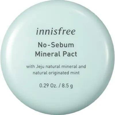 Innisfree No Sebum Mineral Pact 8.5g ⭐Tracking⭐ • $14.48
