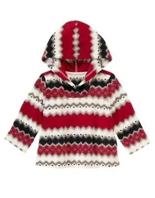 $13.99 • Buy Gymboree Penguin Chalet Fair Isle Fleece Hooded Jacket 3 6 2t 3t 4t 5t Nwt