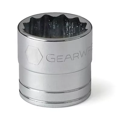 Gearwrench 80793 1-3/16  - 1/2  Drive Shallow 12pt Point Sockets SAE Standard • $12.27