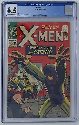 X-Men #14 CGC 6.5 1965 1st App The Sentinels • $750