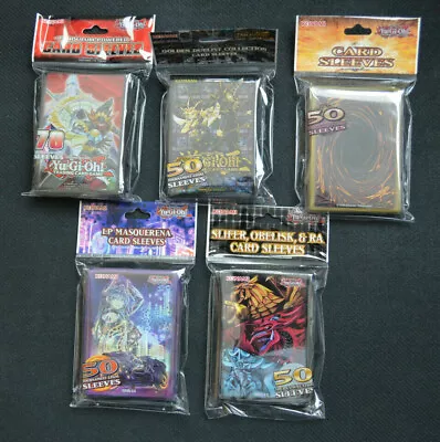 Konami YUGIOH TCG Deck Protector Tournament Legal Sleeves Pack <pick> Design • £5.99