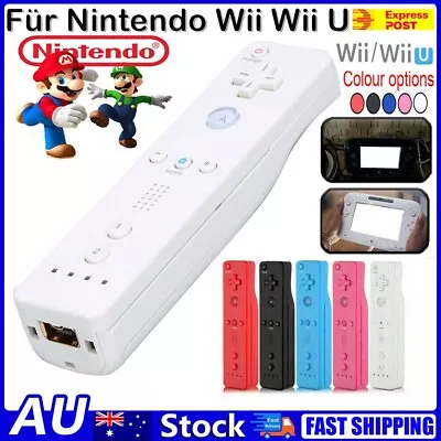 Wireless Remote Controller Motion Control For Nintendo Wii Wii U WiiU Games AU • $18.99