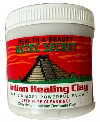 Aztec Secret Indian Healing Clay 1 Lb Jar Deep Pore Cleansing • $14.99