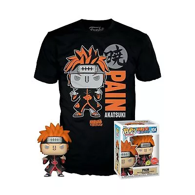 Funko Pop! & TEE: Naruto - Pain - (PU/GW) - S - T-Shirt - Clothes Wi (US IMPORT) • $80.72