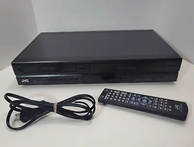 JVC DR-MV79B DVD VCR VHS Combo Player Recorder 1080P HDMI W/ Remote *Please Read • $26.38