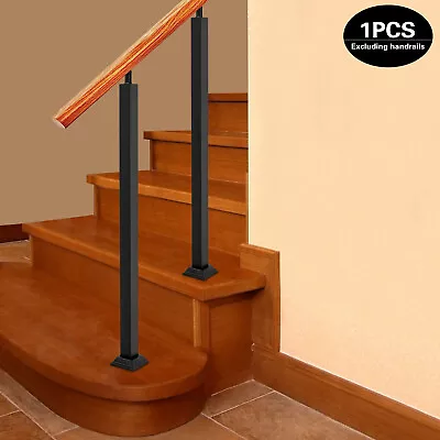 Metal Square Railing Spindles Rust-proof Balusters Post Outdoor Stair Remodeling • $42