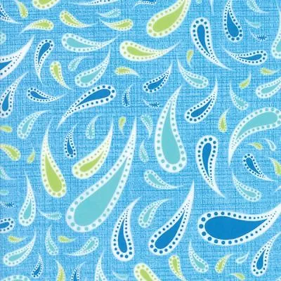 Rainy Day! By Me & My Sister For Moda - Blue Skies Paisley   #22292-12 • $11.70