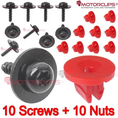 Engine Under Tray Splash Guard Clips Screws For Ford Focus Mondeo C Max S Max • £8.95