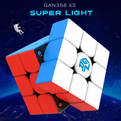 GAN 356 X S 3x3 Speed Cube Stickerless Magic Gans 356XS Magnetic Puzzle 3x3x3  • $32.99