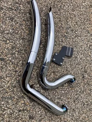 Vance & Hines - 26077 - Big Radius 2-Into-2 Exhaust System Chrome • $250